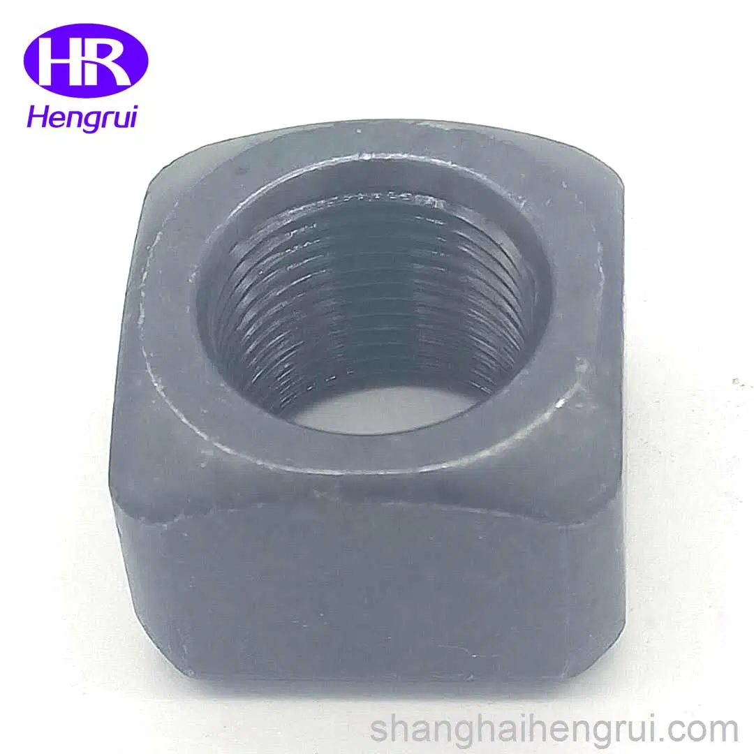 Black Zinc Plating Square Nuts and Bolts