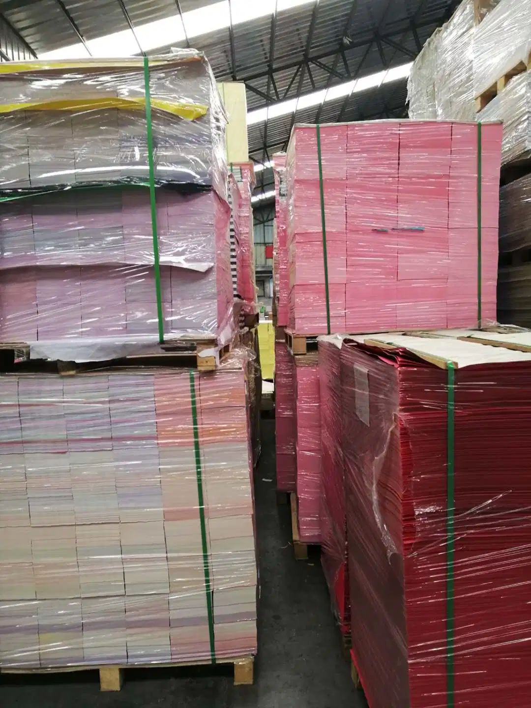 Color Offset Copy Paper with Bulk Packing to Cutting Different Size