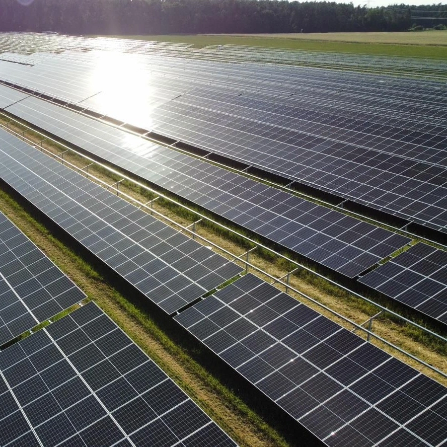 Solución de montaje solar sistema de apilamiento de instalaciones fotovoltaicas montado en tierra