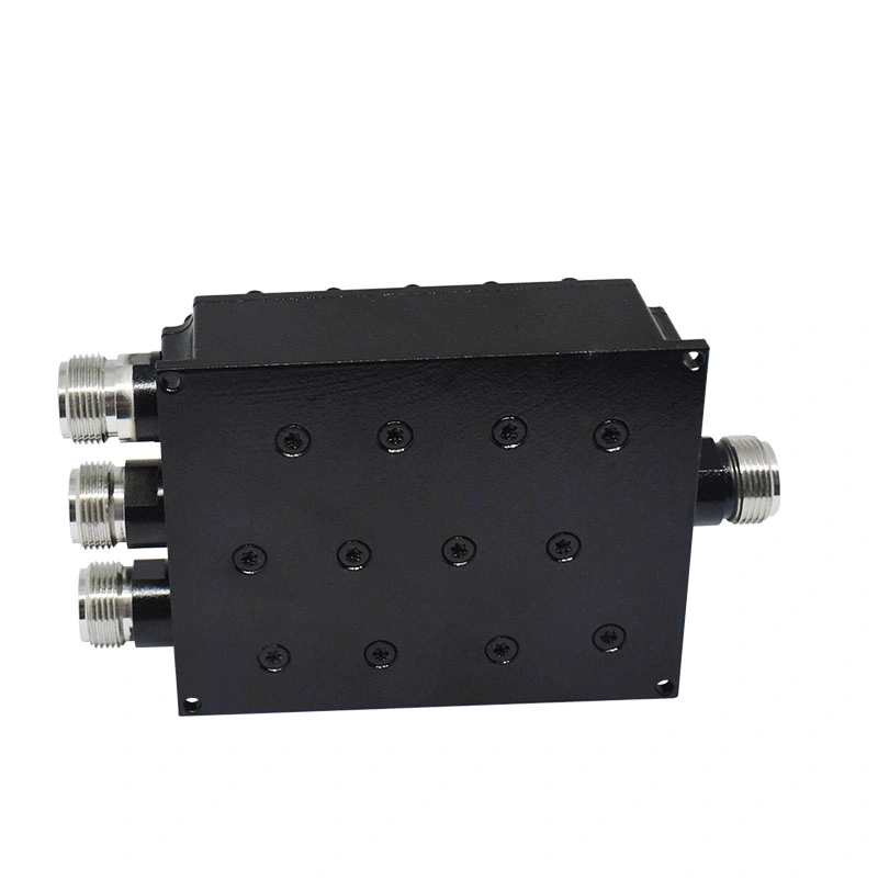 cavity filter RF triplexer 1400-4600MHz for wireless broadcasting system