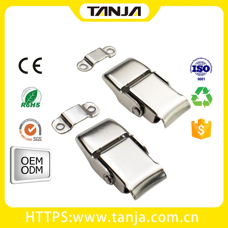 Experienced Steel Spring Toolbox Toggle Latch Catch Clamp Clips Hasps Spring Hasp Lock for Trunk, Case, Box, and Chest