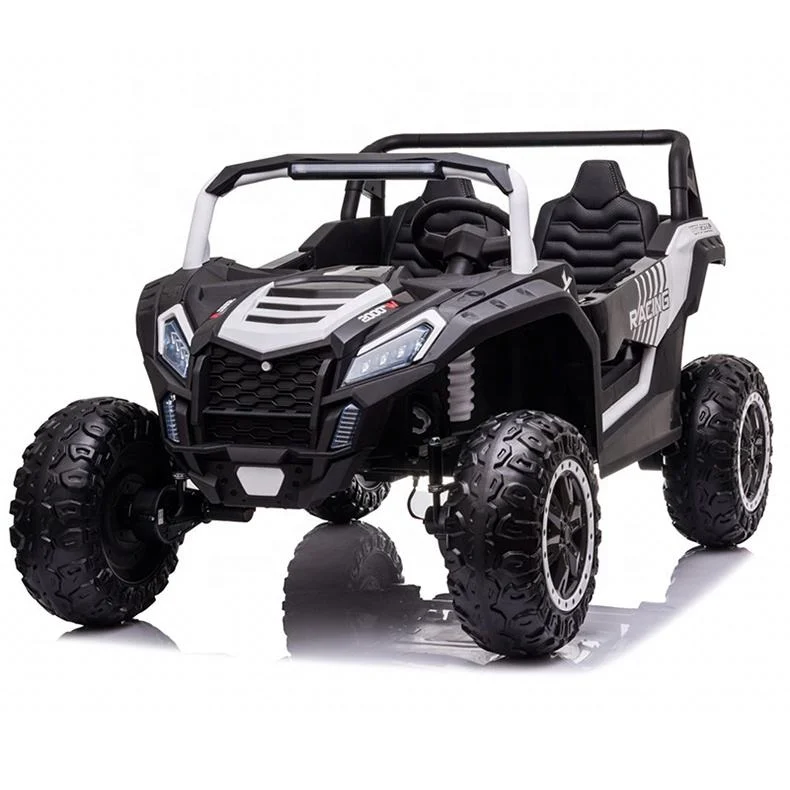 Kids Car Toys Ride-Ons 24 Volt Ride on Cars for Toddlers Rubber Wheels Kids Mx UTV Buggy 4 Engine Battery Toy with Two Seats