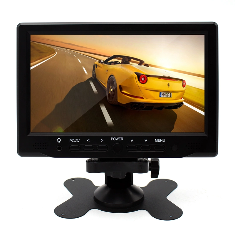 High Brightness Super HD LCD 7inch Car Monitor with VGA+AV+HDMI