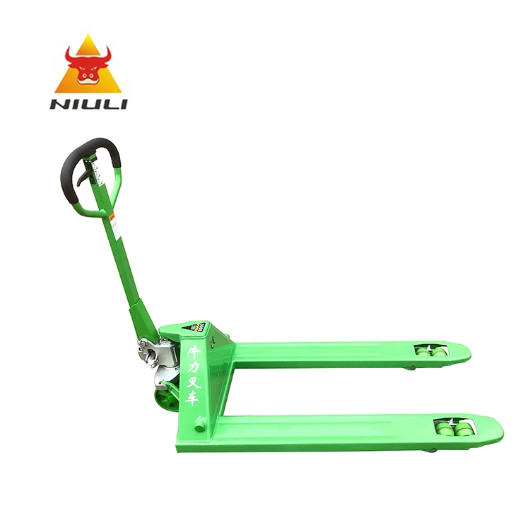 Hydraulic Powered Hand Pallet Truck with Nylon Wheels