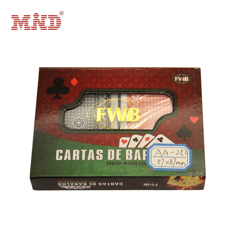 Custom Printing Cardboard Poker Paper Playing Cards