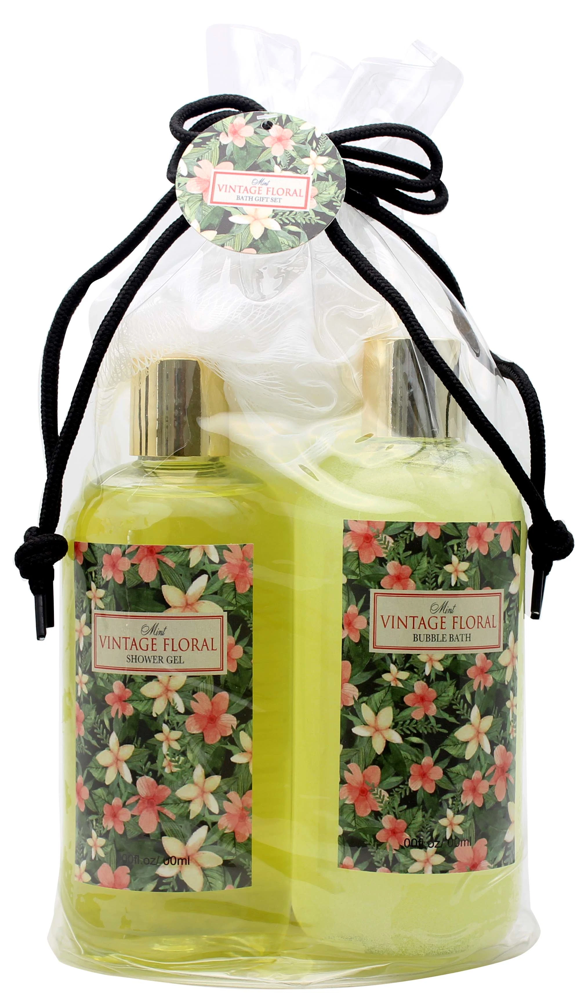 OEM & ODM Factory Wholesale/Supplier Natural Fragrance Bathing Set Shower Gel Body Lotion Bubble Bath Tin Box Set