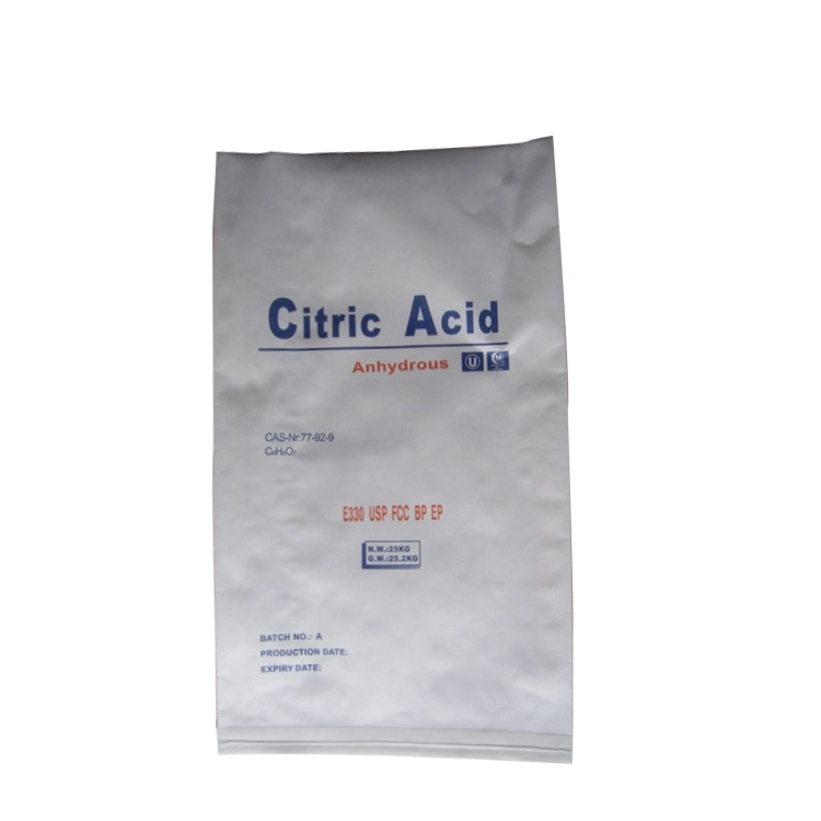 High Purity 25kg Bag /Organic Citric Acid / Anhydrous Price Plant