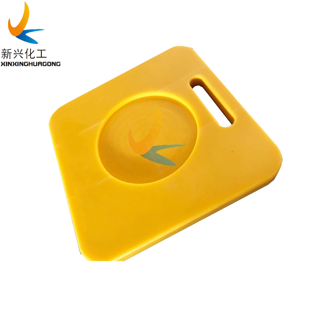 UHMWPE Crane Foot Bearing Support Pad