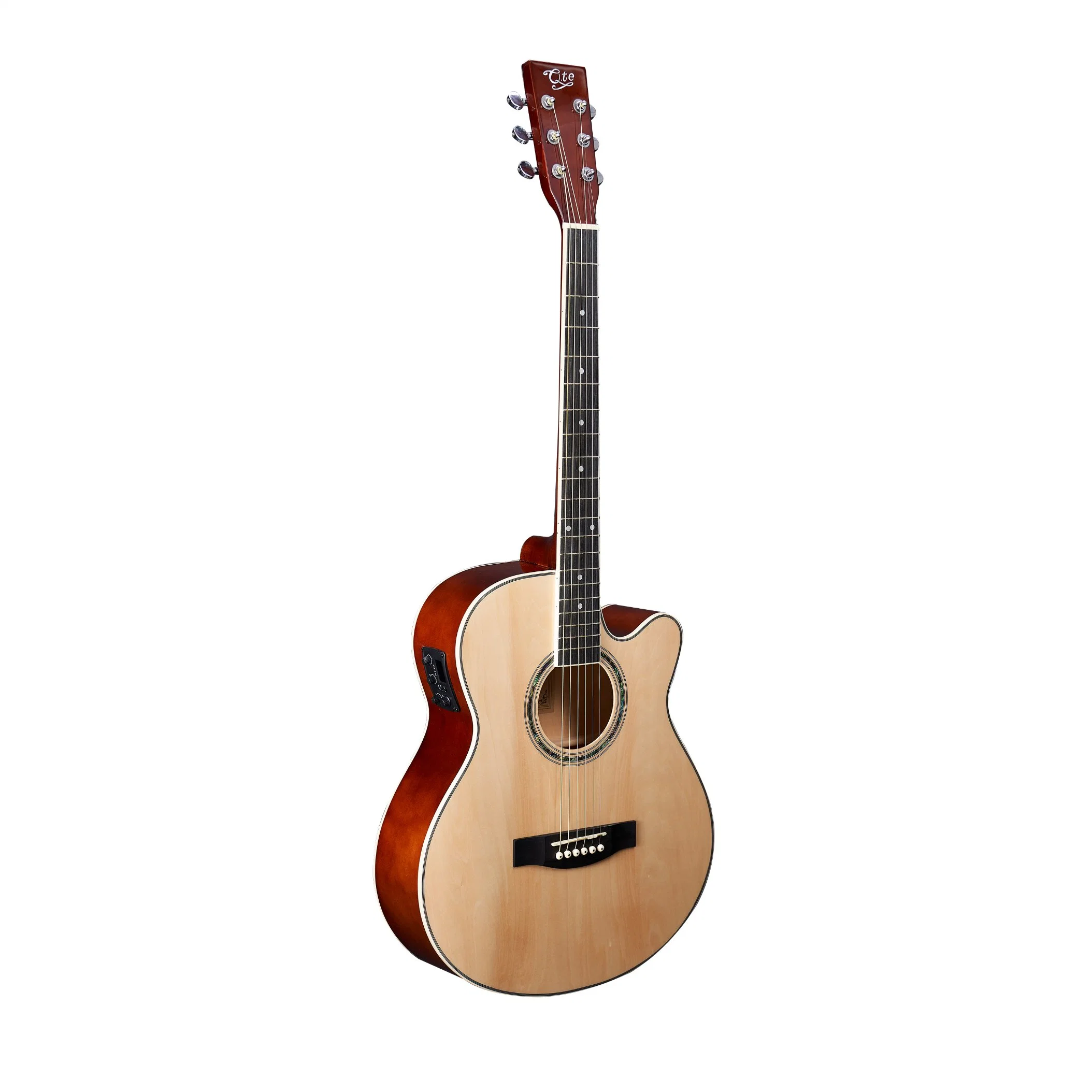 OEM Factory preço por Atacado Estudante Mini tamanho Pequeno Madeira Acoustic Guitarra