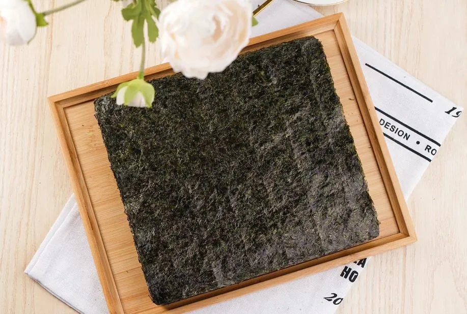 Fengling Brand Seaweed/Roasted Nori for Making Sushi/Rice Roll/Supplier of Nori-100sheets (280g)