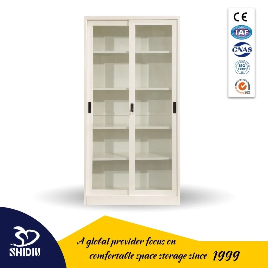 Metal Hospital Chemical Storage Cabinet Office Steel Filing Cabinet Storage Shelves High Office Cupboard Book Storage Furniture