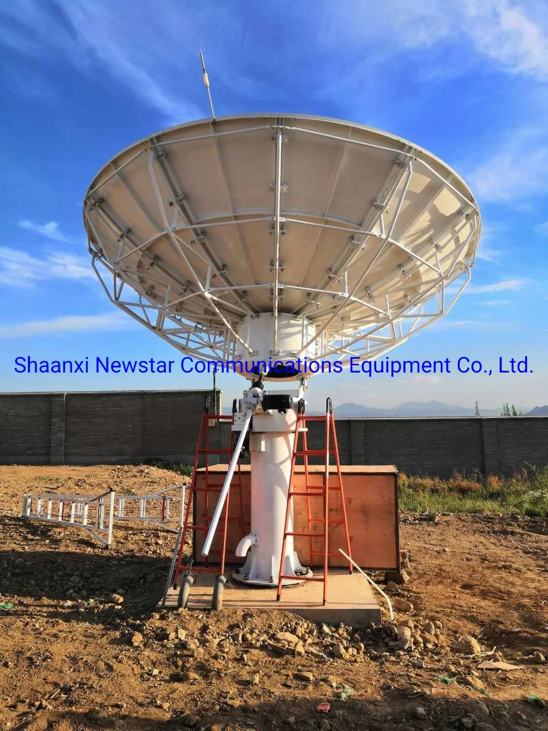 4.5m Ground Station C, Ku, Ka Band Satellite Communication Parabolic Antenna