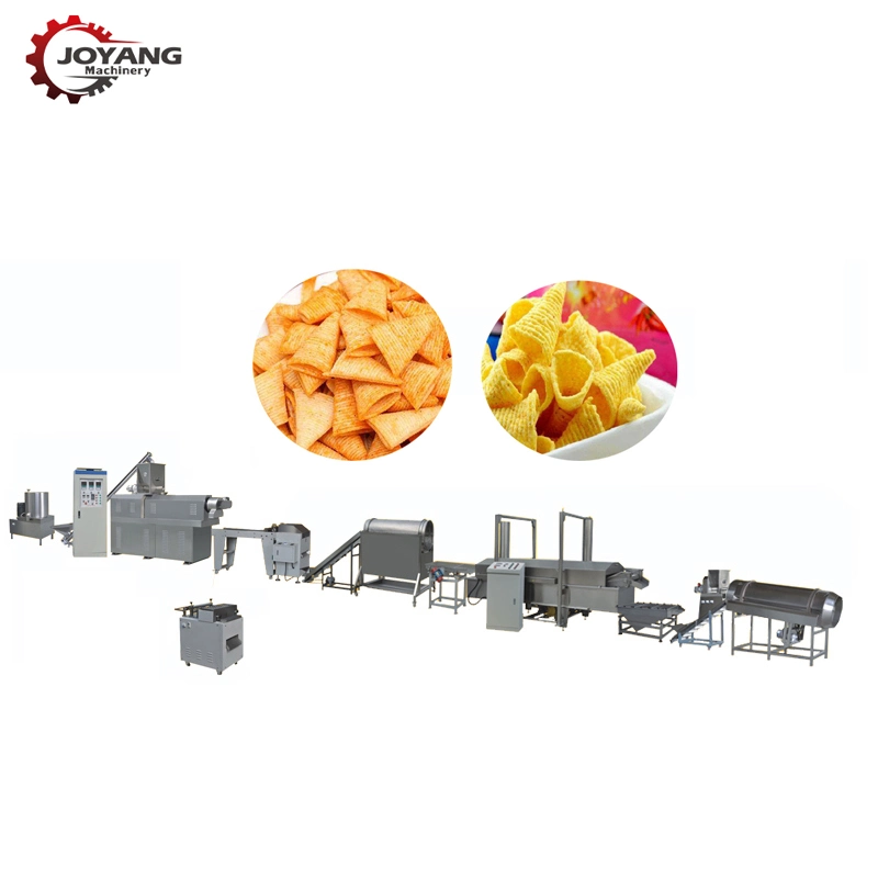 Frited Bugles 2D Snack Weizen Mais Pellet Chips Machine Food Produktionslinie Für Frittiermaschinen