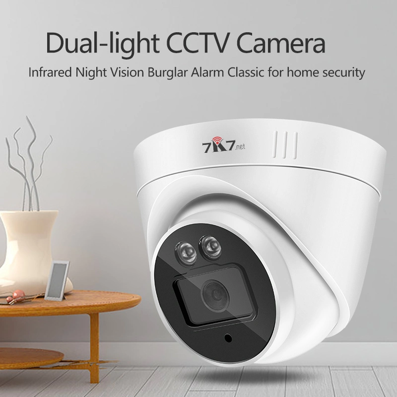 3MP Poe IP Surveillance Camera, Full Color Night Vision, Ai Camera, Cámaras de Seguridad para el Hogar para Interiores y Exteriores, , Smart Human Detection,