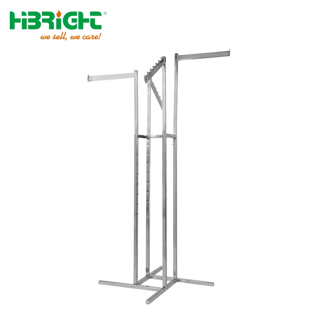 Z Base High Classic Retail Clothes Display Stands