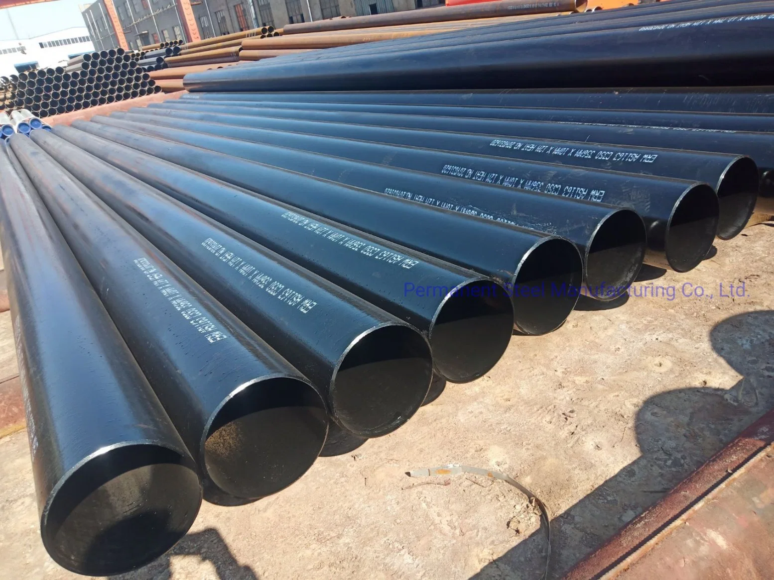 High quality/High cost performance  API 5L ASTM A53/A525 Sch40 Gr B Schedule 80 Black Carbon Steel Square Tube ERW Welded Black Round Steel Pipe