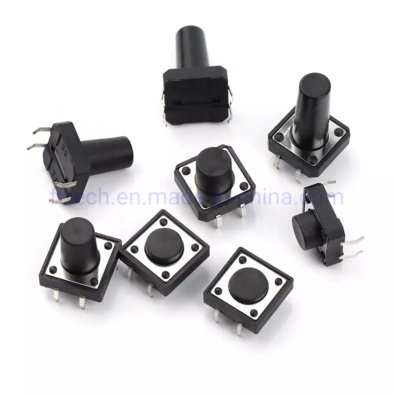 High quality/High cost performance  SMD Type Switch Surface Mount Terminals 12*12mm Light Touch Switche Tact Switch