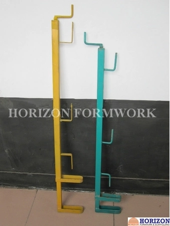 Scaffolding Guardrail with Adjustable Height for Safety Protection