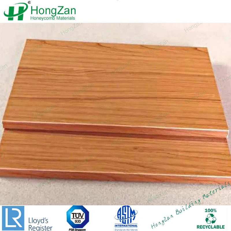 Wood Grain Aluminum Honeycomb Panel for Decorative Wall