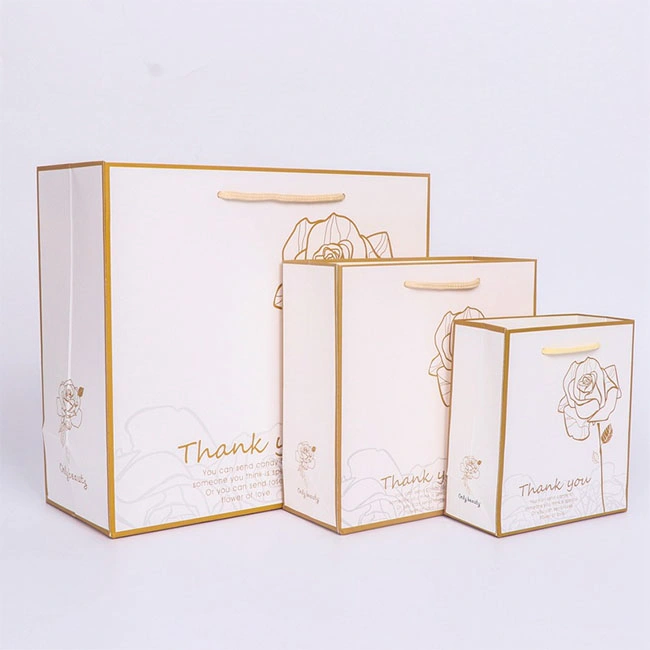 Promotional Custom Shopping Carry Paper Bags