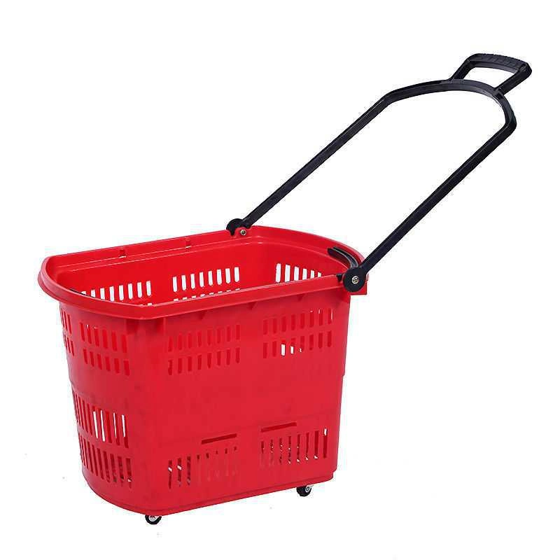 Hot Selling Plastic Shopping Basket & Cart