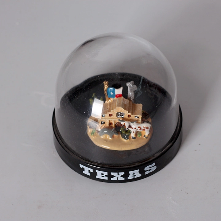 Cheap Price Mini Plastic Castle Snow Globe for Promotion Gifts