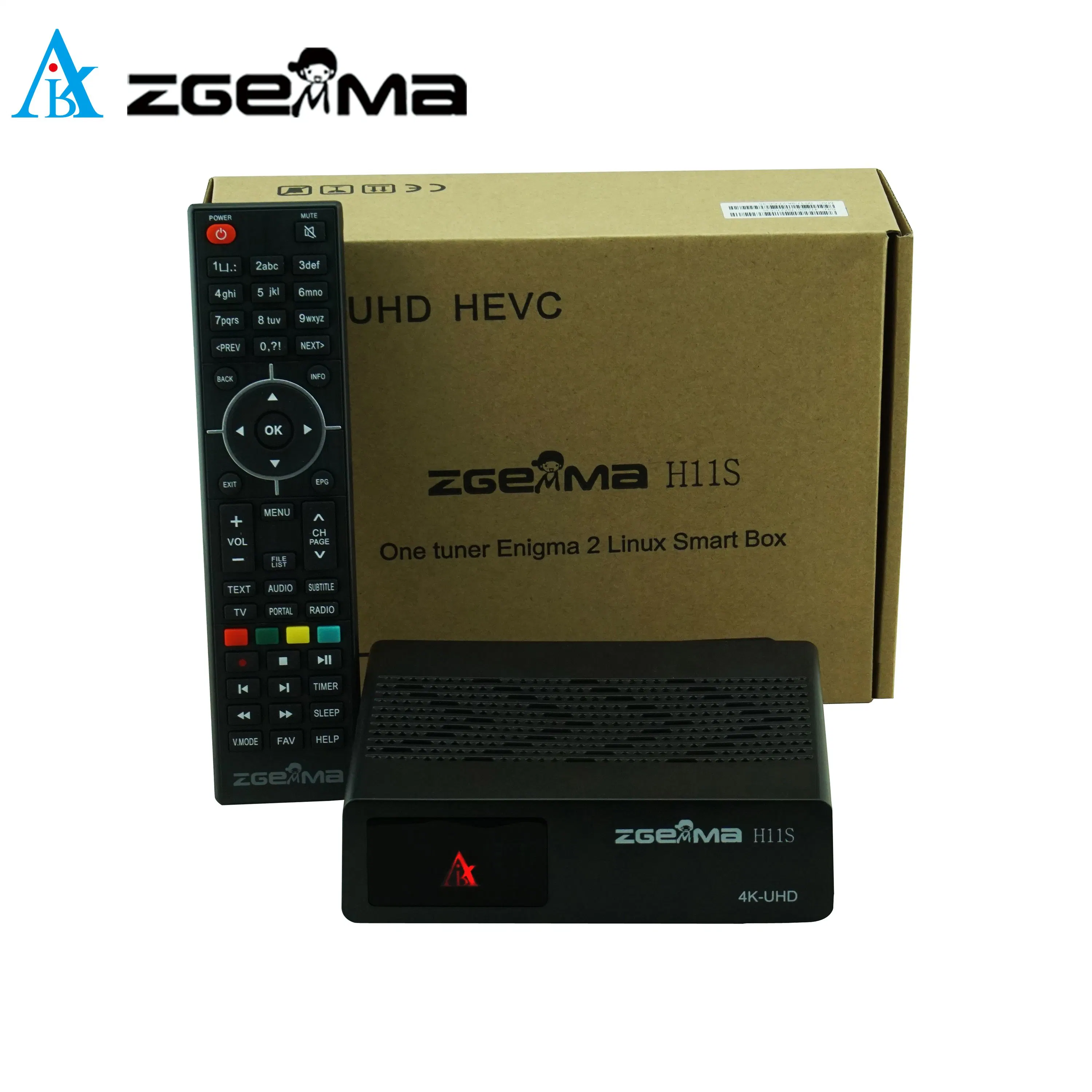 Zgemma H11s 4K DVB-S2X sintonizador FTA TV Caja satélite Receptor