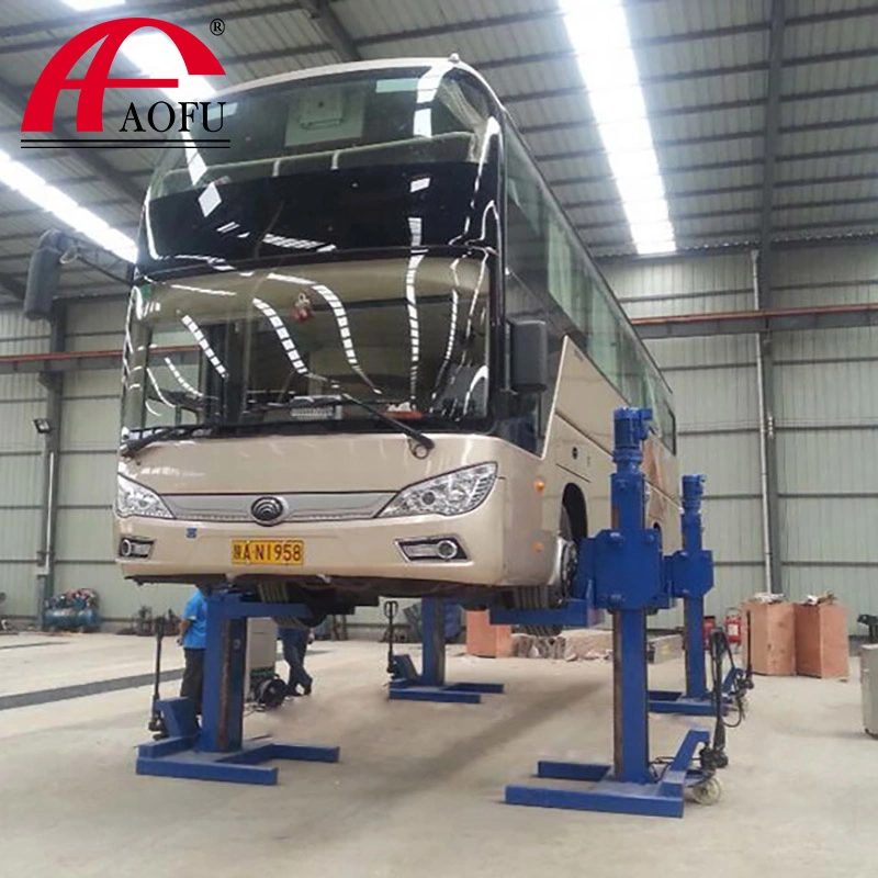 Heavy Duty Vehicle Lift 4 Column Car Elevator Bus Truck Lift Auto Lift Bus Hoist Vehicle Parking System