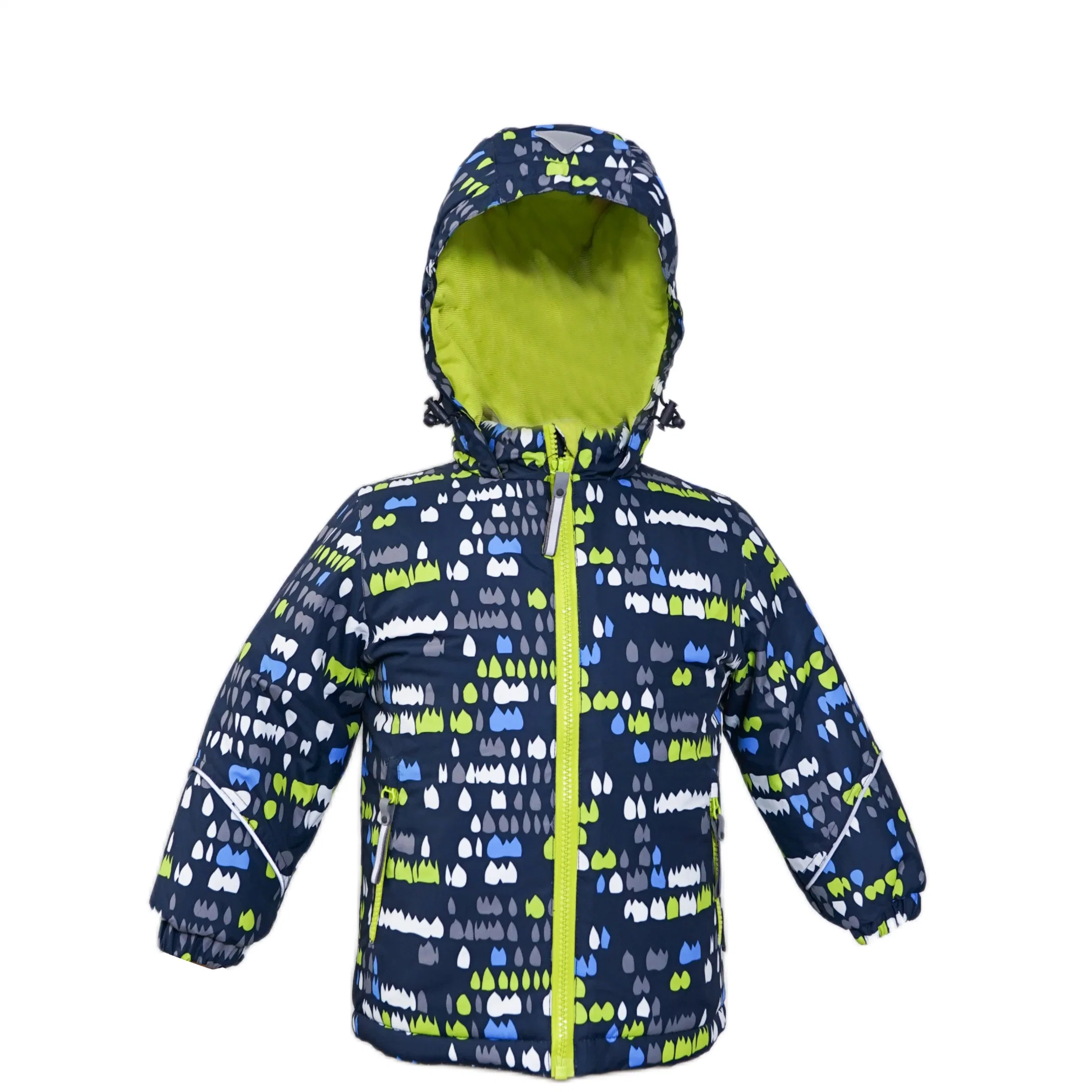 Kid's Veste à capuche rembourrée, Veste extérieure imperméable, Veste pour enfants