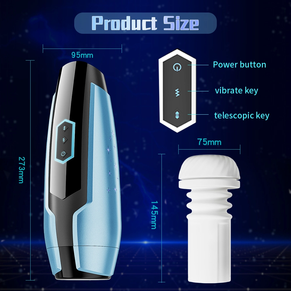 Man Sex Toy Rechargeable Automatic Rotation Thrusting Voice Man Sex Cup