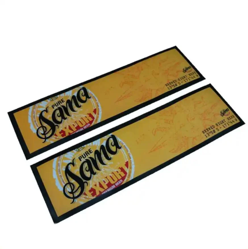 Eco Friendly Non Slip Promotion Rubber Bar Mat for Beer Brewery Company