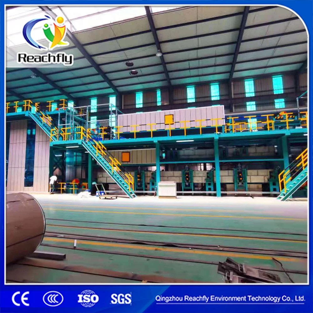 Aluminum Plate Steel Coil Color Coating Line with PLC Control System