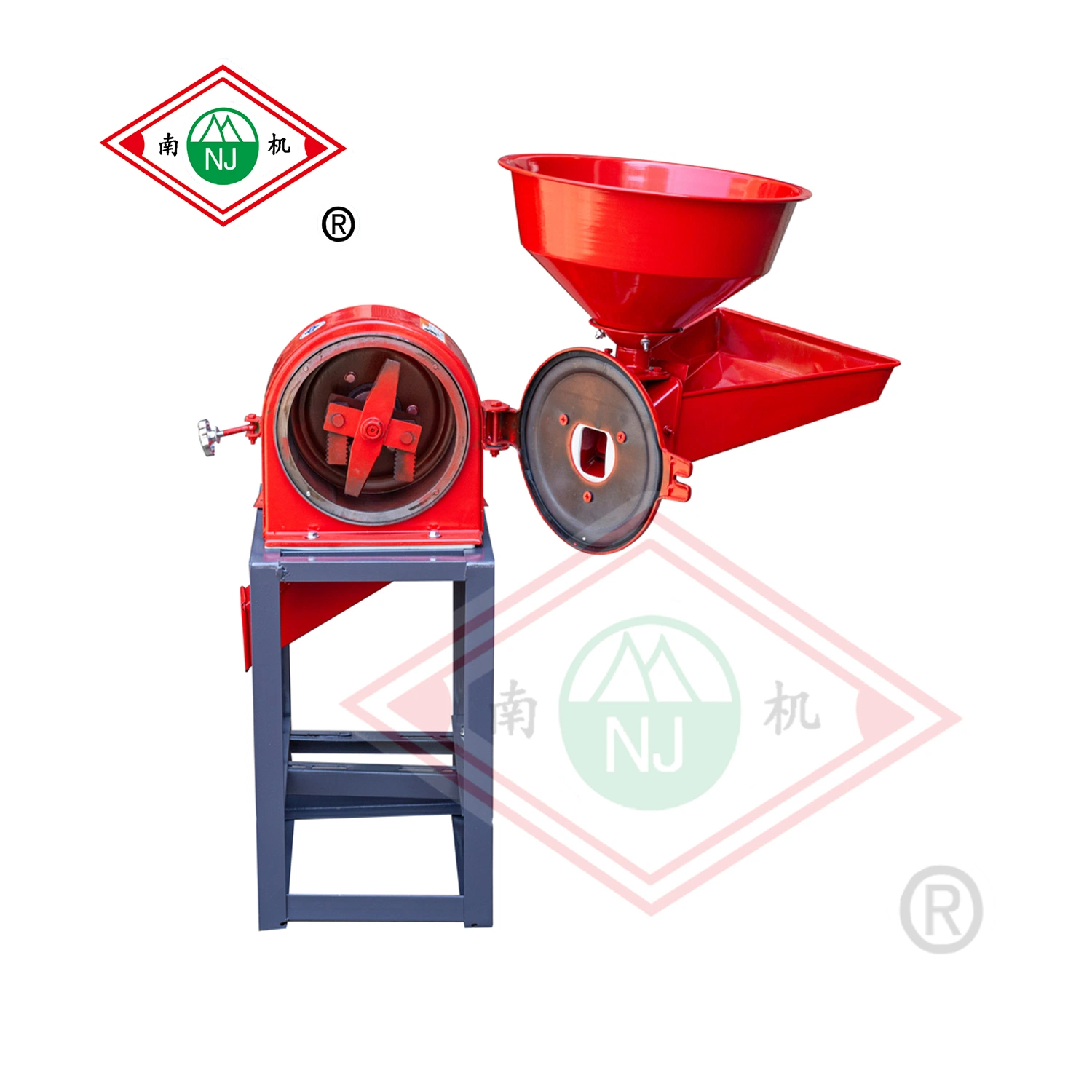 Portable Home Used Grain Milling Machine High Efficiency Powder Claw Crusher Grain Grinding Machine Fine Flour Mill