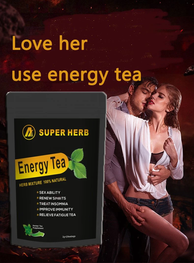 Chá herbal usado realçar homens &amp; rsquo; S Energy Health Energy Tea