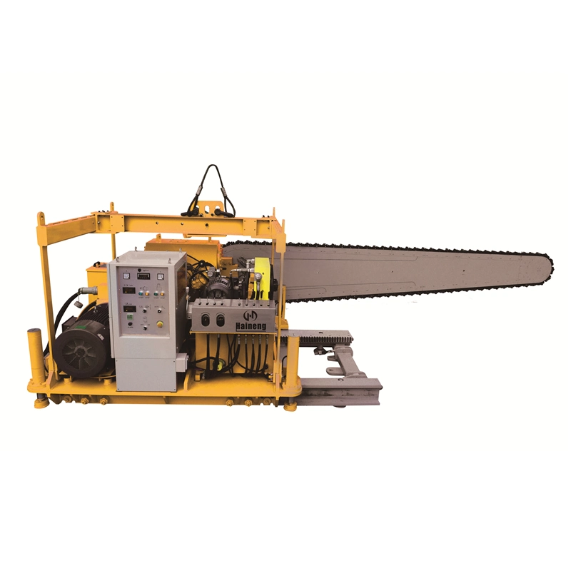 Factory Supplies Guide Rail Type Chain Saw Cutting Machine for Stone