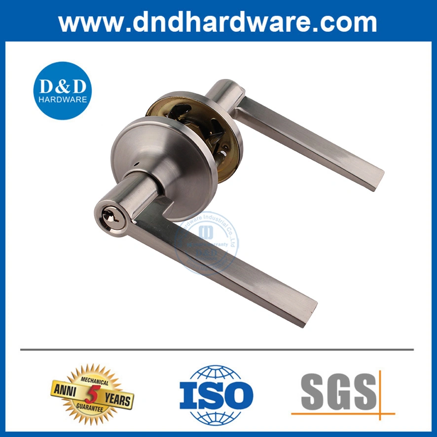 Zinc Alloy Lever Handle with One Side Turn for School