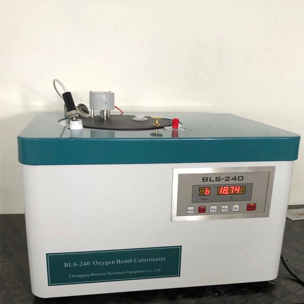 Digital Display Plastic Calorific Value Meter by Oxygen Bomb Calorimeter