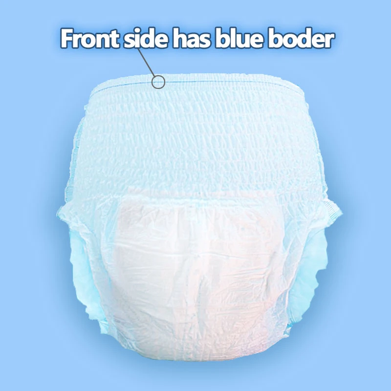 Pantalón de adulto incontinencia Plus-Size pañales desechables de OEM de ropa interior de la prueba de fugas en 3D adulto tire los pantalones para hombres y mujer