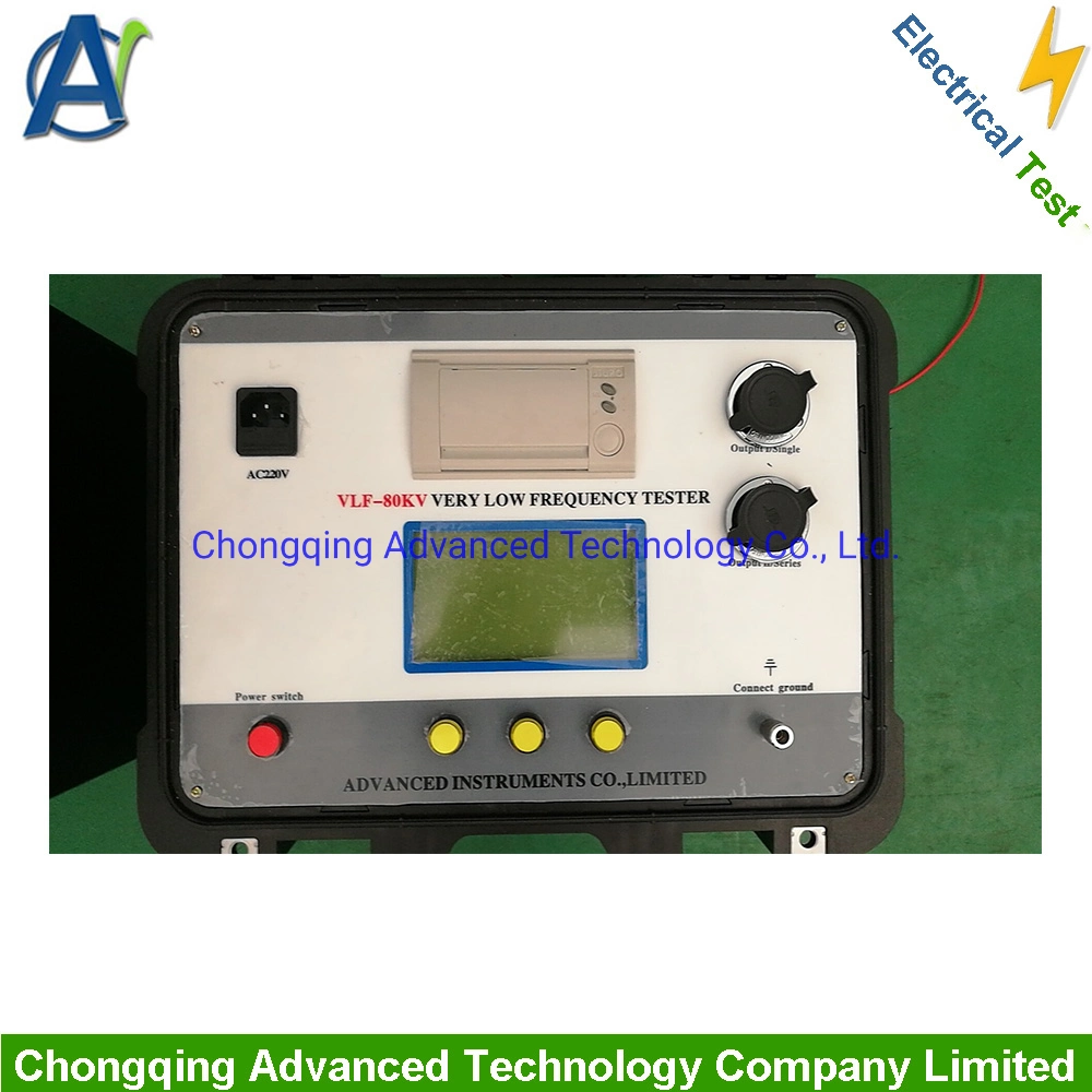 Vlf 80kv Very Low Frequency AC Hipot Test Equipment for Cable Withstand Voltage Testing