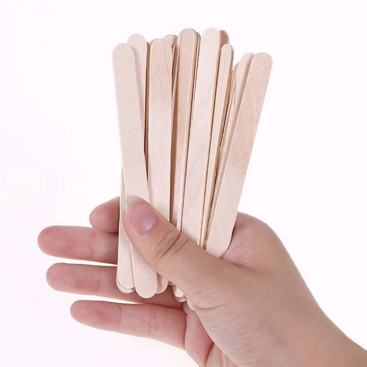 Wooden DIY Colored Popsicle Wood Stick for Ice Cream, Crafts