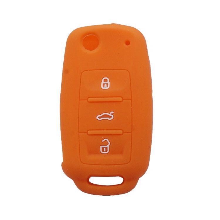 Promotional Gift Silicone Car Key Case for VW Golf