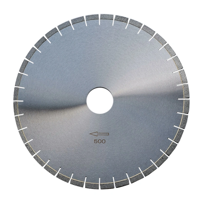 500mm 600mm High Frequency Brazed Diamond Circular Saw Blade for Granite Cutting