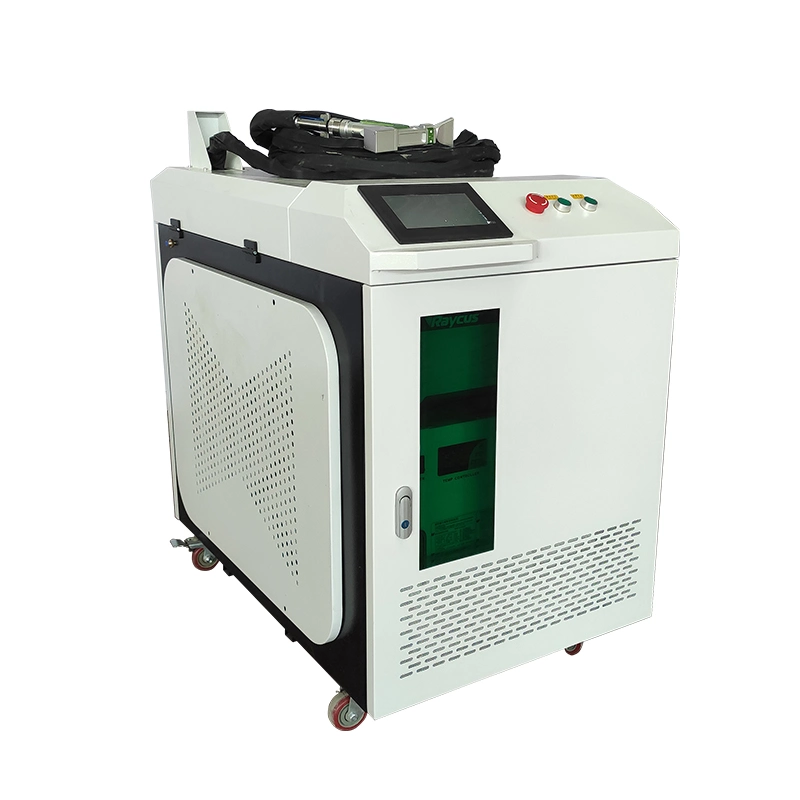 Gold Mark 1kw 1.5kw 2kw Laser Cleaning Rust Portable Laser Cleaning Machine for Mold Boat Injector