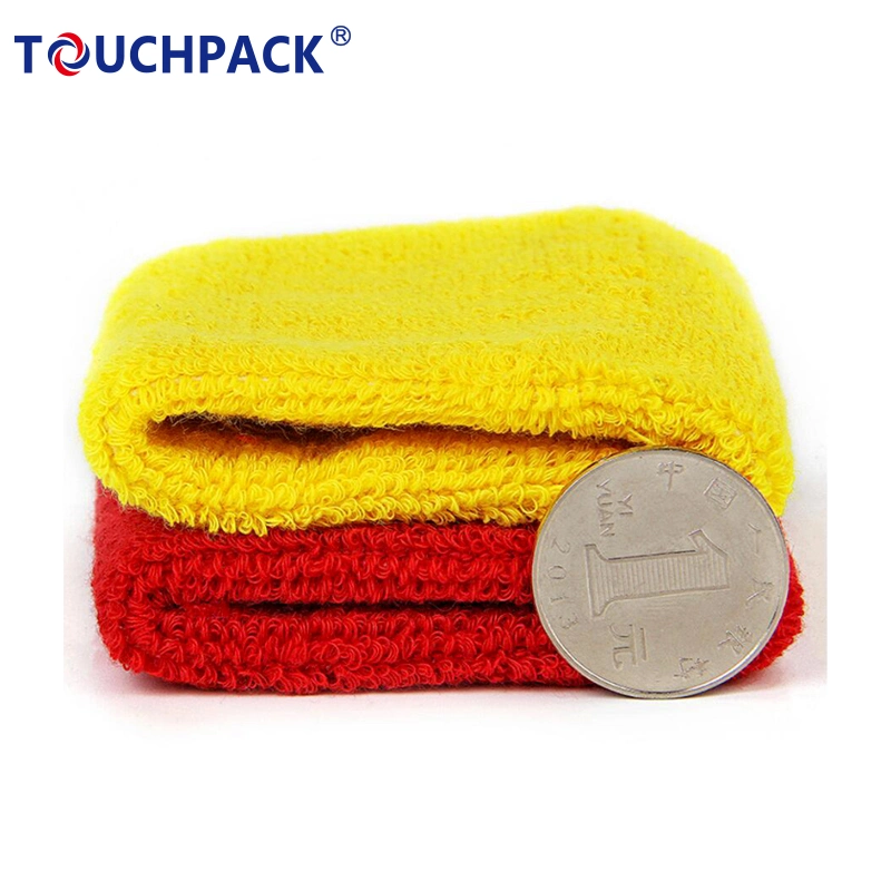 Cotton Terry Towel Wristband Custom Sport Sweatband