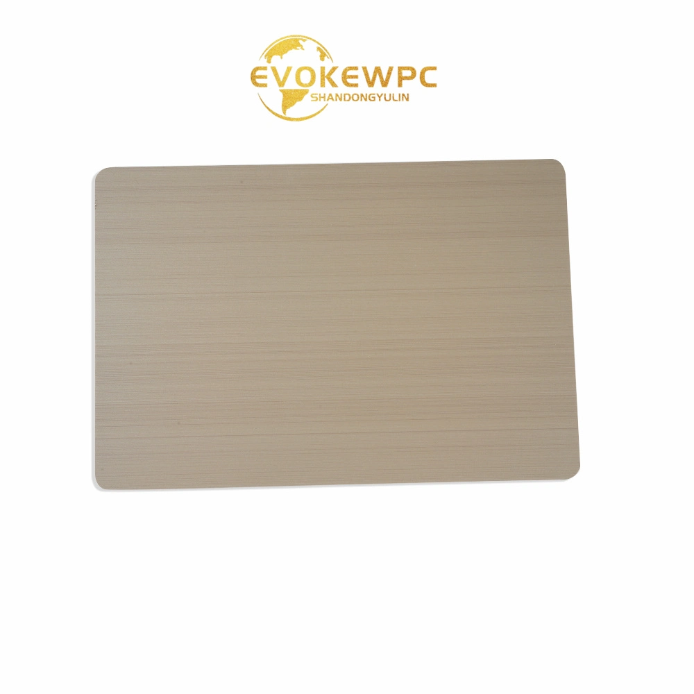 Novos Materiais Placa composto WPC Painel de parede de PVC Co-Extruded Carvão de bambu Board folheado de madeira