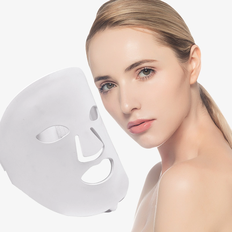 مصح الوجه التجميلية OEM/ODM Anti-Aging Face Spa بالقرب من الأشعة تحت الحمراء 7 لاسلكي ملون أقنعة LED للوجه للعلاج الخفيف من السيليكون