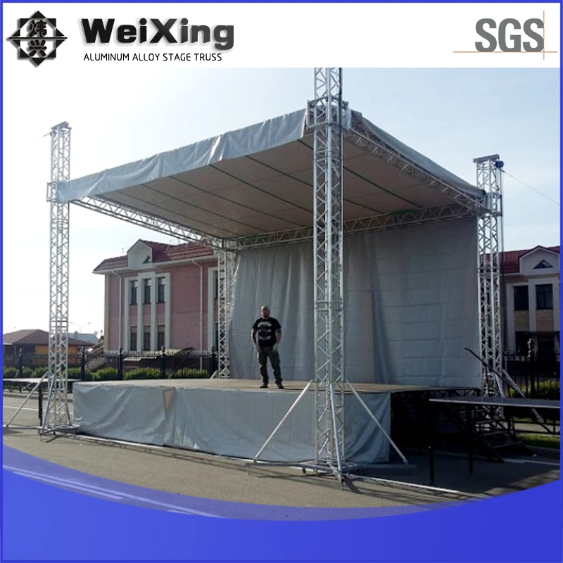 300X300mm, Portable Event Stage LED Background Screen Lighting Event Aluminum Music Show Mobile Stage Performance Bolt Truss