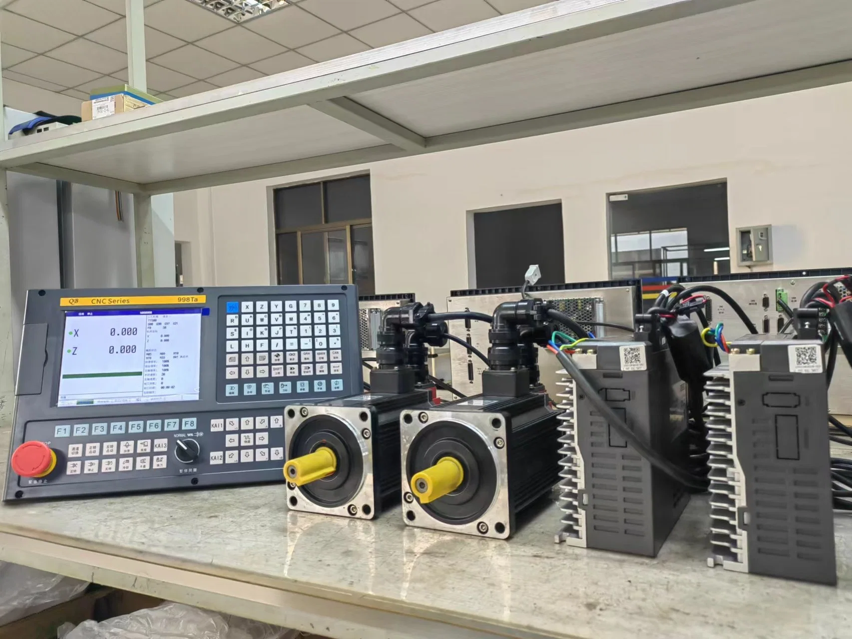 998t Four Axis Absolute Value Horizontal Lathe System Servo System CNC Controller