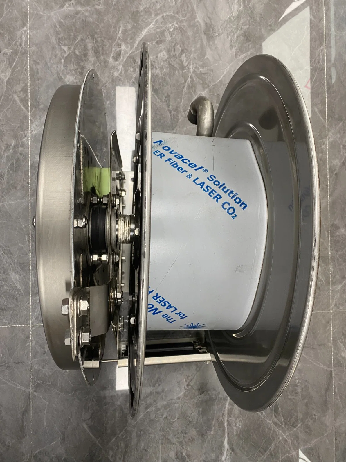 Spring Rewind Retractable Stainless Steel Hose Reels