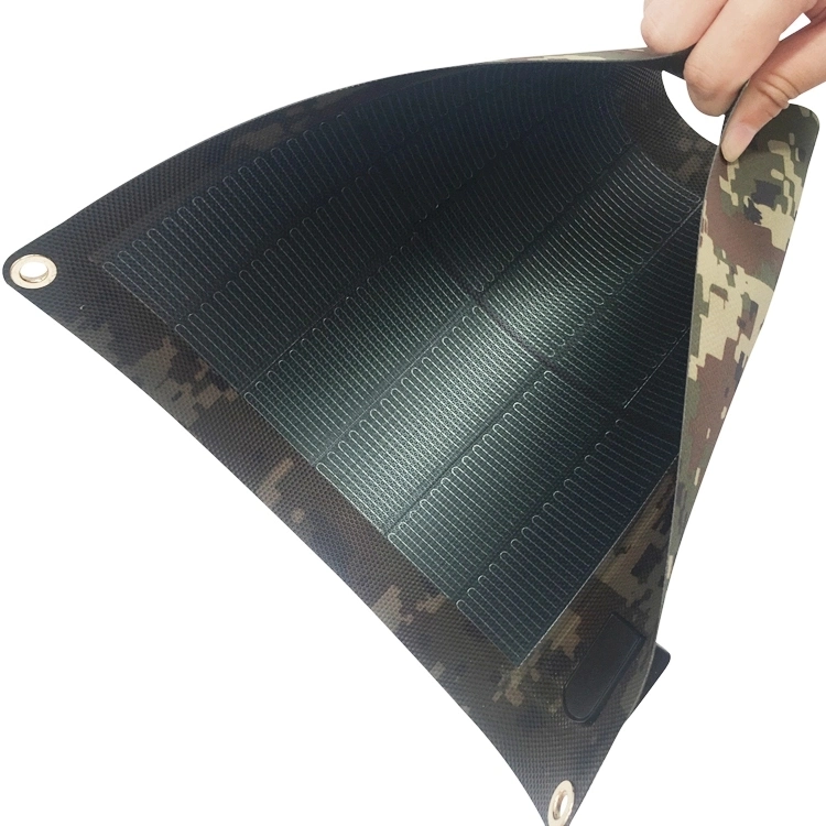 8W New CIGS Flexible Bendable Solar Panel DC USB Mobile Power Solar Charger Factory